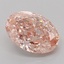 3.01 Ct. Fancy Vivid Pink Oval Lab Grown Diamond