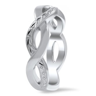 Custom Engraved Infinity Band