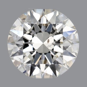 Round diamond — real photo