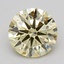 1.08 Ct. Fancy Light  Yellow Round Lab Grown Diamond