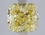 3.06 Ct. Fancy Intense  Yellow Cushion Lab Grown Diamond