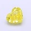 1.14 Ct. Fancy Vivid  Yellow Heart Lab Grown Diamond