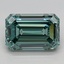 4.08 Ct. Fancy Vivid Green Emerald Lab Grown Diamond