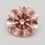 2.06 Ct. Fancy Intense Pink Round Lab Grown Diamond