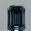 1.07 Ct. Fancy Vivid Blue Emerald Lab Grown Diamond