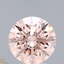 3.06 Ct. Fancy Intense Pink Round Lab Grown Diamond