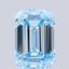 6.15 Ct. Fancy Intense Blue Emerald Lab Grown Diamond