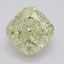 1.51 Ct. Fancy Light Yellow Cushion Diamond