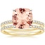 18KY Morganite Ballad Diamond Bridal Set (1/3 ct. tw.), smalltop view