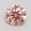 2.02 Ct. Fancy Intense Pink Round Lab Grown Diamond