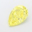 2.07 Ct. Fancy Intense Yellow Pear Lab Grown Diamond