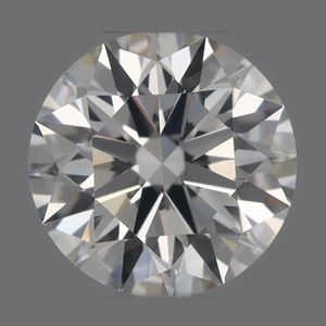 Round diamond — real photo