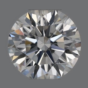 Round diamond — real photo