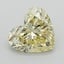 2.01 Ct. Fancy  Yellow Heart Lab Grown Diamond