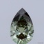 1.60 Ct. Fancy Deep Green Pear Lab Grown Diamond