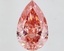 15.02 Ct. Fancy Vivid Pink Pear Lab Grown Diamond