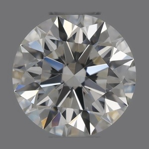 Round diamond — real photo