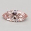 0.52 Ct. Fancy Pink Marquise Lab Grown Diamond