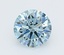 1.03 Ct. Fancy Vivid  Blue Round Lab Grown Diamond