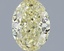 1.04 Ct. Fancy  Yellow Oval Lab Grown Diamond