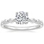 Platinum Petite Marseille Diamond Ring (1/6 ct. tw.), smalltop view