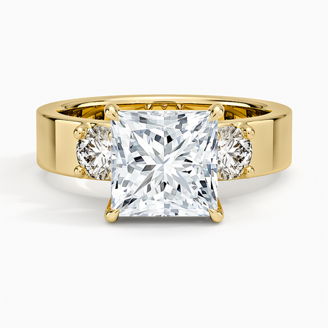Peyton Three Stone Diamond Ring