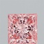 1.91 Ct. Fancy Vivid Pink Princess Lab Grown Diamond
