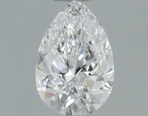 Pear diamond — real photo