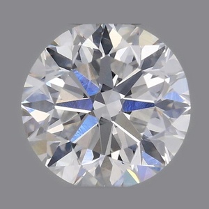 Round diamond — real photo