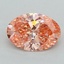 1.75 Ct. Fancy Vivid  Pink Oval Lab Grown Diamond