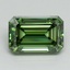 3.10 Ct. Fancy Vivid Green Emerald Lab Grown Diamond
