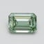 1.01 Ct. Fancy Intense Pacific Green Emerald Lab Grown Diamond