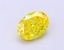 1.61 Ct. Fancy Vivid  Yellow Oval Lab Grown Diamond