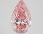 2.22 Ct. Fancy Vivid Pink Pear Lab Grown Diamond