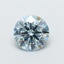 1.06 Ct. Fancy Blue Round Lab Grown Diamond