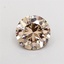 1.51 Ct. Fancy Light Brown Round Lab Grown Diamond
