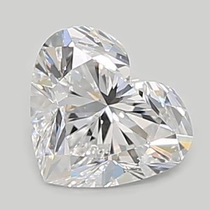 Heart diamond — real photo