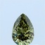 0.40 Ct. Fancy Vivid Green Pear Lab Grown Diamond