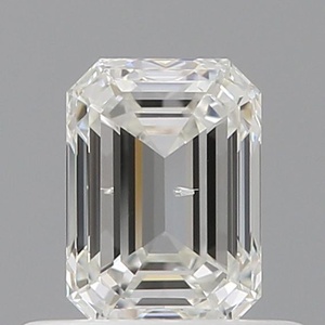 Emerald diamond — real photo