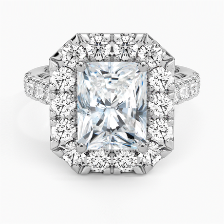 Adele Halo Diamond Ring