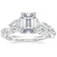 18K White Gold Secret Garden Diamond Ring (1/2 ct. tw.), smalltop view