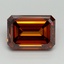 10.03 Ct. Fancy Vivid Orange Emerald Lab Grown Diamond