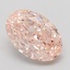 3.05 Ct. Fancy Vivid Pink Oval Lab Grown Diamond