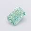 2.08 Ct. Fancy Vivid  Green Radiant Lab Grown Diamond