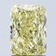 2.05 Ct. Fancy Vivid Yellow Radiant Lab Grown Diamond