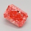 1.27 Ct. Fancy Vivid Pink Radiant Lab Grown Diamond