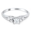 Modern Diamond Vintage Ring