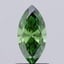0.89 Ct. Fancy Vivid Green Marquise Lab Grown Diamond