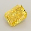 1.25 Ct. Fancy Vivid  Yellow Radiant Lab Grown Diamond