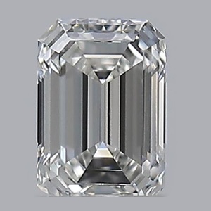 Emerald diamond — real photo